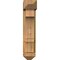 Ekena Millwork Balboa Arts and Crafts Rough Sawn Bracket w/ Offset Brace, Western Red Cedar, 6"W x 16"D x 28"H BKT0604X16X28BOA03RWR - alternate 4